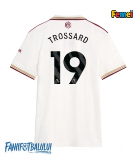 Arsenal Leandro Trossard #19 Tricou Fotbal Replică 2025-26 Femei Treilea